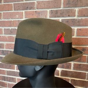 Vintage Dobbs Fur Felt Fedora